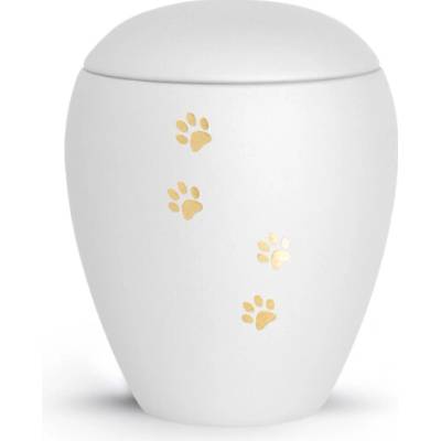 Zvieracia urna Verona Paws - Biela 0,5l