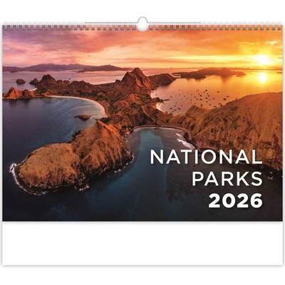 National Parks nástěnný 2026
