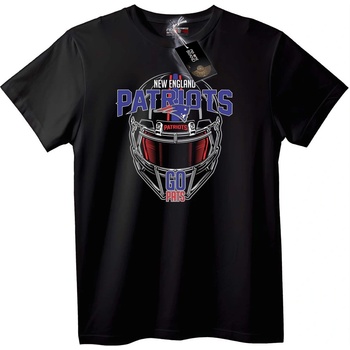 NOONEBRAND Тениска New England Patriots Напред Pats - XS, White