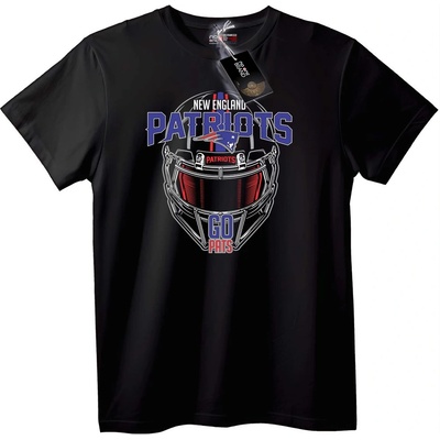 NOONEBRAND Тениска New England Patriots Напред Pats - XS, White