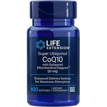 Life Extension Super Ubiquinol CoQ10 with Enhanced Mitochondrial Support 50 mg [100 Гел капсули]