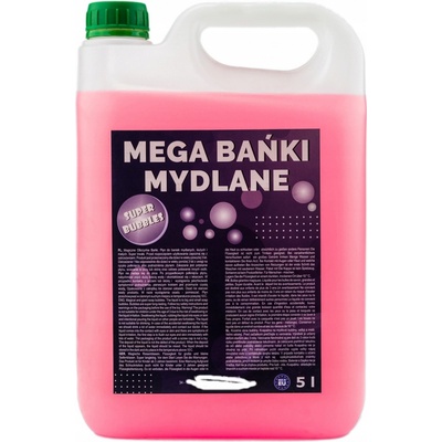 Tekutina na bublifuk 5000 ml růžová mega fun