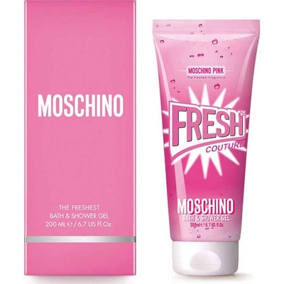 Moschino Pink Fresh Couture sprchový gél 200 ml