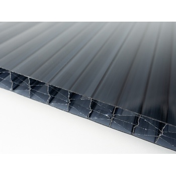 Exolon 5X/16 komôrkový polykarbonát 16 mm 2UV 1050 x 5000 mm šedá 1 ks