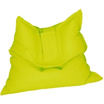 Pufrelax Пуф, Голяма възглавница, 350л. , Magic Pillow - Neon Green, Перящ се калъф, Водоустойчив, Пълнеж от Полистиролни перли