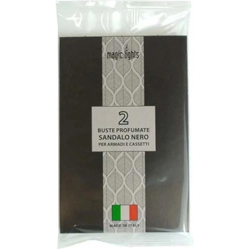Magic Lights Sandalo Nero Osviežovač vzduchu do skrine a interiéru 2 vrecká