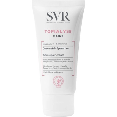 SVR Topialyse Възстановяващ крем за ръце, 50 ml