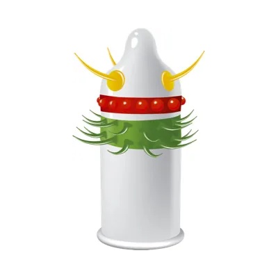 EGZO Jolly Roger Stimulating Condom 1 pc