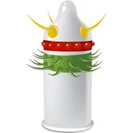 EGZO Jolly Roger Stimulating Condom 1 pc