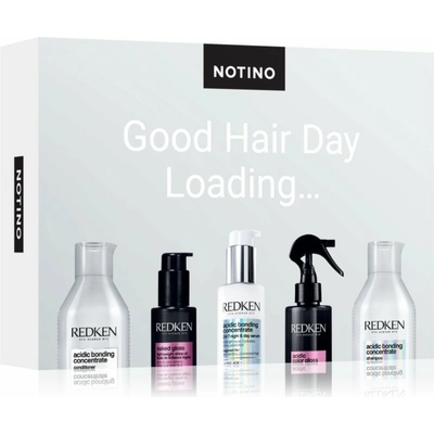 Beauty Discovery Box Notino Redken Acidic Bonding Concentrate intenzivně regenerační kondicionér 10 ml + Redken Acidic Bonding Concentrate posilující šampon pro slabé vlasy 10 ml + Redken Acidic Color