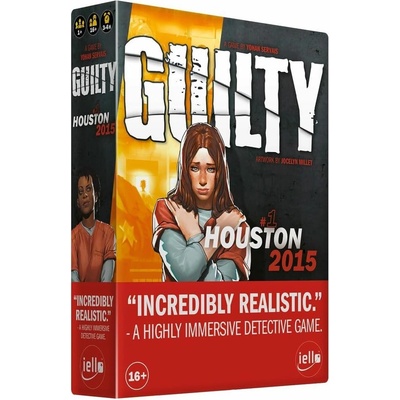 IELLO Настолна игра Guilty: Houston 2015 - Тематична (70284-IE)