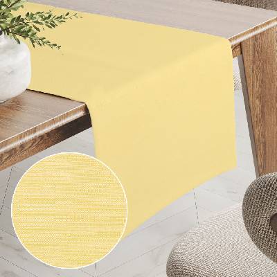 Biante Teflónový behúň na stôl - Paris TF-121 Svetlo žltý 45x120 cm