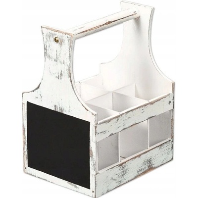 Stojan na príbory/koreniny drevený Kesper 20x16 cm, s rukoväťou