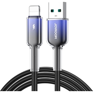 JOYROOM Crystal-Clear Series S-A42 USB-A/Lightning black