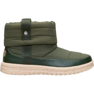 HeyDude Дамски зимни ботуши HeyDude Women's Camden Cuff Nylon Quilt Winter boots - Dark Olive - размер 37 (EU) (121-1083-0212)