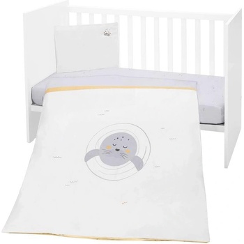 KikkaBoo Бебешки спален комплект 5 части Seally Me (kikka-41101050071)