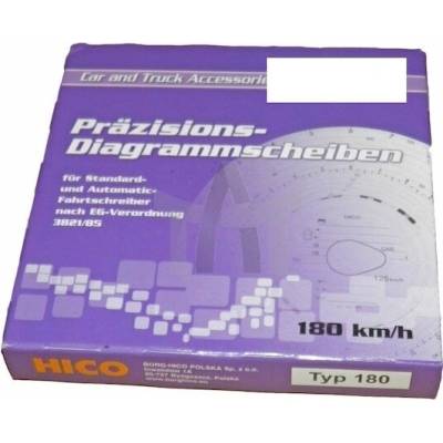 Kotoučky tachografu sada 100ks BLU13 MTX 180-24/Z