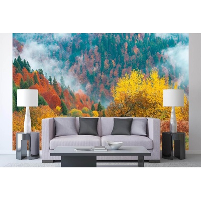 DIMEX ART Самозалепваща се флизелинова фототапета красив горски пейзаж 375 x 250 см