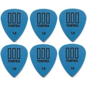 Dunlop 462R 1.00 Tortex TIII 6 Перце за китара (<![CDATA[462R100-6PACK-SET]]>)