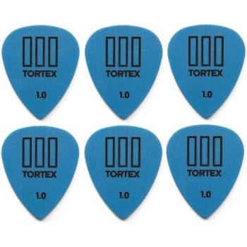 Image 1 of Dunlop 462R 1.00 Tortex TIII 6 Перце за китара (462R100-6PACK-SET)