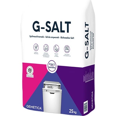 Q Emetica Regenerační sůl do myčky granulát 25 kg – Zbozi.Blesk.cz