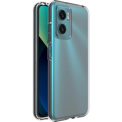 Pouzdro IZMAEL.eu Spring Armor silikonove s barevnym lemom Xiaomi Redmi 10 černé