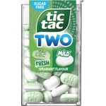 Tic Tac Tic Tac Two Spearmint с вкус на мента 38.5 г
