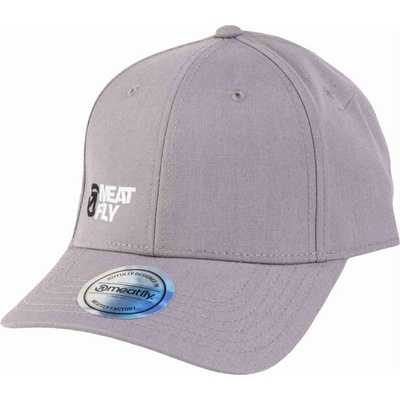 Meatfly шапка Dustin Flexfit Recycled Grey / White Decent Revital | Сива | Размер Meatfly | Siv | МЪЖЕ | ЕДИН РАЗМЕР