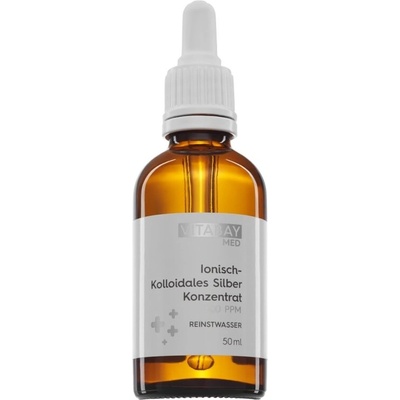 Vitabay Колоиден сребърен концентрат 500 PPM 50 ml | Vitabay (VM1604)
