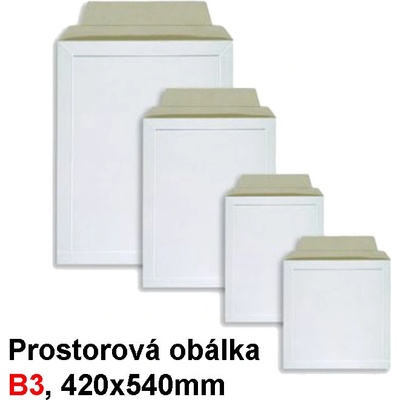 Obálka prostorová B3 HIT, 420x540mm, 1ks/100, 245.00
