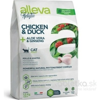 Alleva Holistic cat neutered chicken and duck 1,5 kg