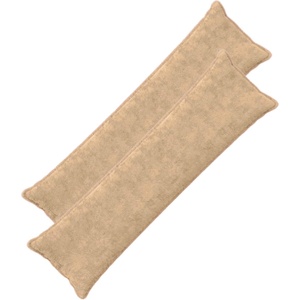 vidaXL Калъфка за възглавница 2 бр. HOUTEN Кремаво 40 x 145 см (917387)