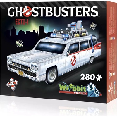 Wrebbit 3D puzzle Auto Ghostbusters ECTO-1, 280 ks