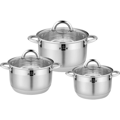 Zilner ZL-8051 Sada hrncov nerez indukcia 6 ks