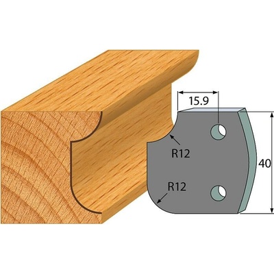 IGM Professional IGM Profil 176 - pár obmedzovačov 40x4mm SP F027-176
