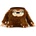 YY Vertical Торбичка за магнезий Yy vertical Chalk Bag Sloath Chalk bag - Brown - размер One Size (335-0649-0111)
