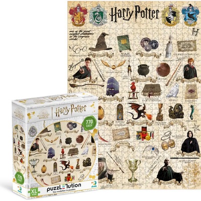 dodo - Puzzle Harry Potter: Wizard's Manual - 750 piese
