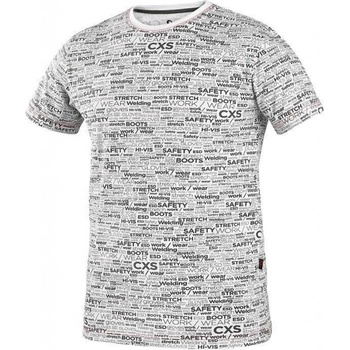 Canis CXS Tričko DARREN krátký rukáv bílé