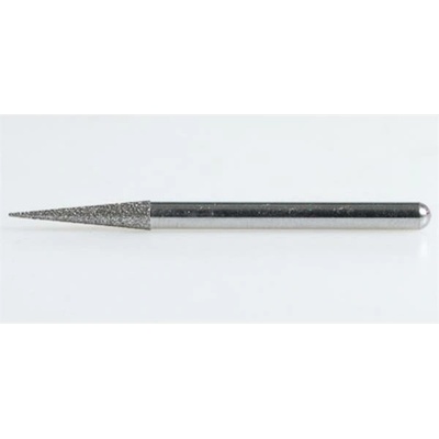 Tělísko brusné pr. 3,0 x 15 mm, kuželové, Diamantové, stopka pr. 3,0mm