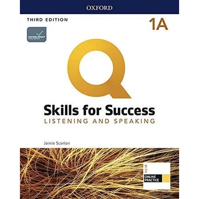 Q Skills for Success 1 Listening & Speaking Student´s Book A with iQ Online Practice, 3rd