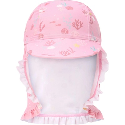 Little Dutch Бебешка шапка с протектор за врата Little Dutch - Ocean Treasures Multi Colour, размер 2, 1-2 г (CL25038864)