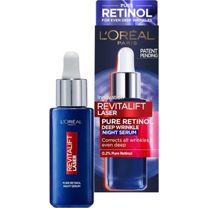 L'Oréal L'Oréal Revitalift Laser Нощен серум за лице Pure Retinol, 30 ml