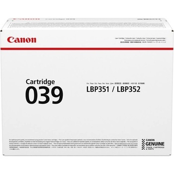 Canon Тонер Canon 039 Schwarz, черен (0287C001)