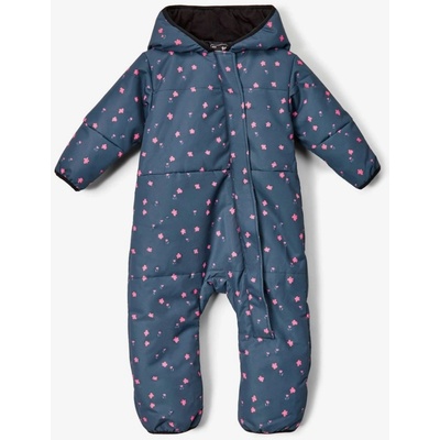 Unuo Unuo Batolecí zimní kombinéza Polar Černá Květiny – Sleviste.cz