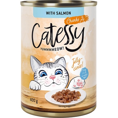 Catessy losos v želé 24 x 400 g