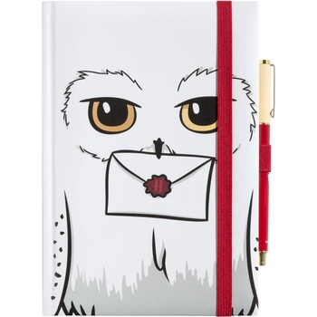 Erik Комплект тефтер и химикалка Erik Movies: Harry Potter - Hedwig, формат A5 (178897)