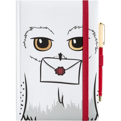 Erik Комплект тефтер и химикалка Erik Movies: Harry Potter - Hedwig, формат A5 (178897)