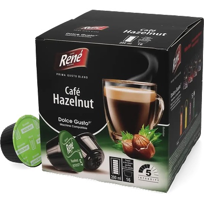 Café René | Лешниково кафе - 16 капсули за Dolce Gusto