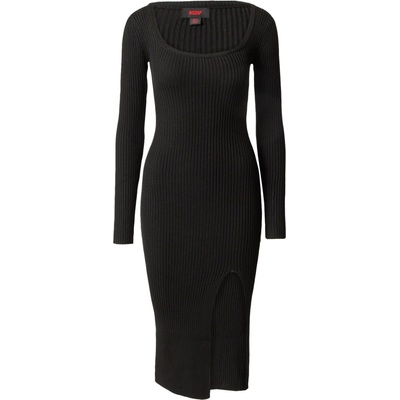 Misspap Плетена рокля черно, размер 10