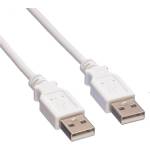 Valueline Кабел usb 2.0, a - a, m/m, бял, 0, 8 м 11.99. 8909-50 (11.99.8909-50)